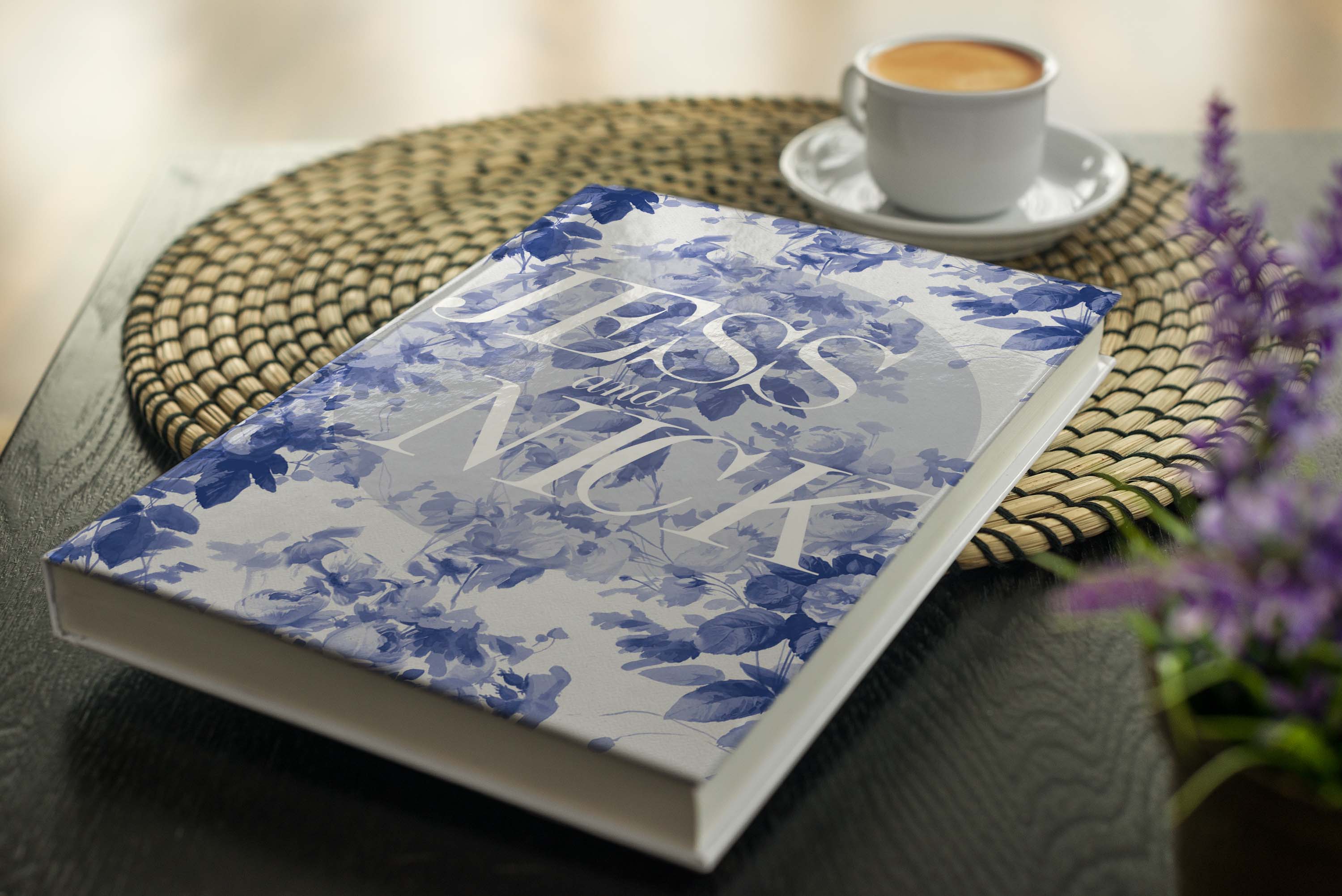 Book Mockups with Girl | eyMockup