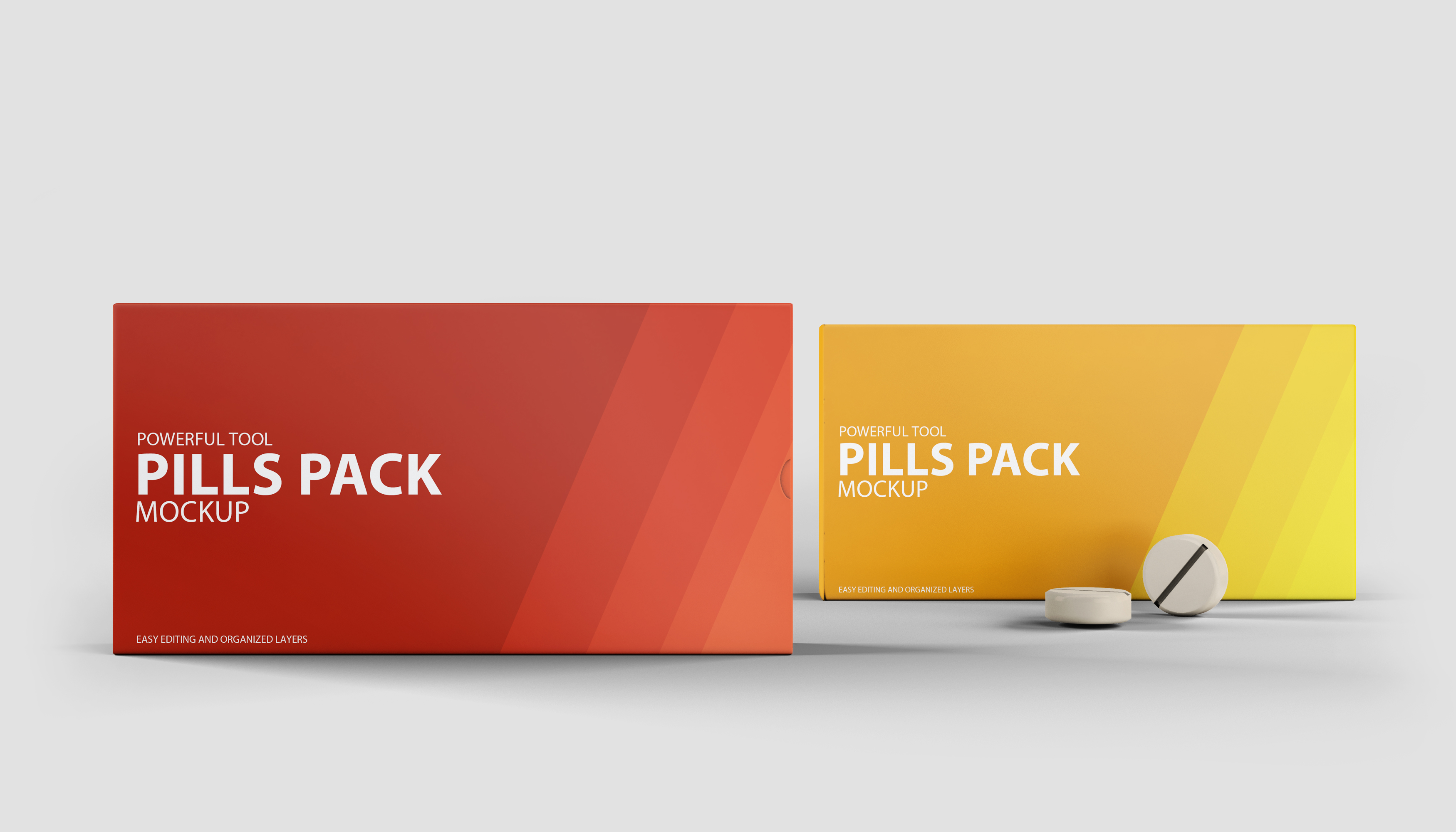Stamp Pills Mockups eyMockup