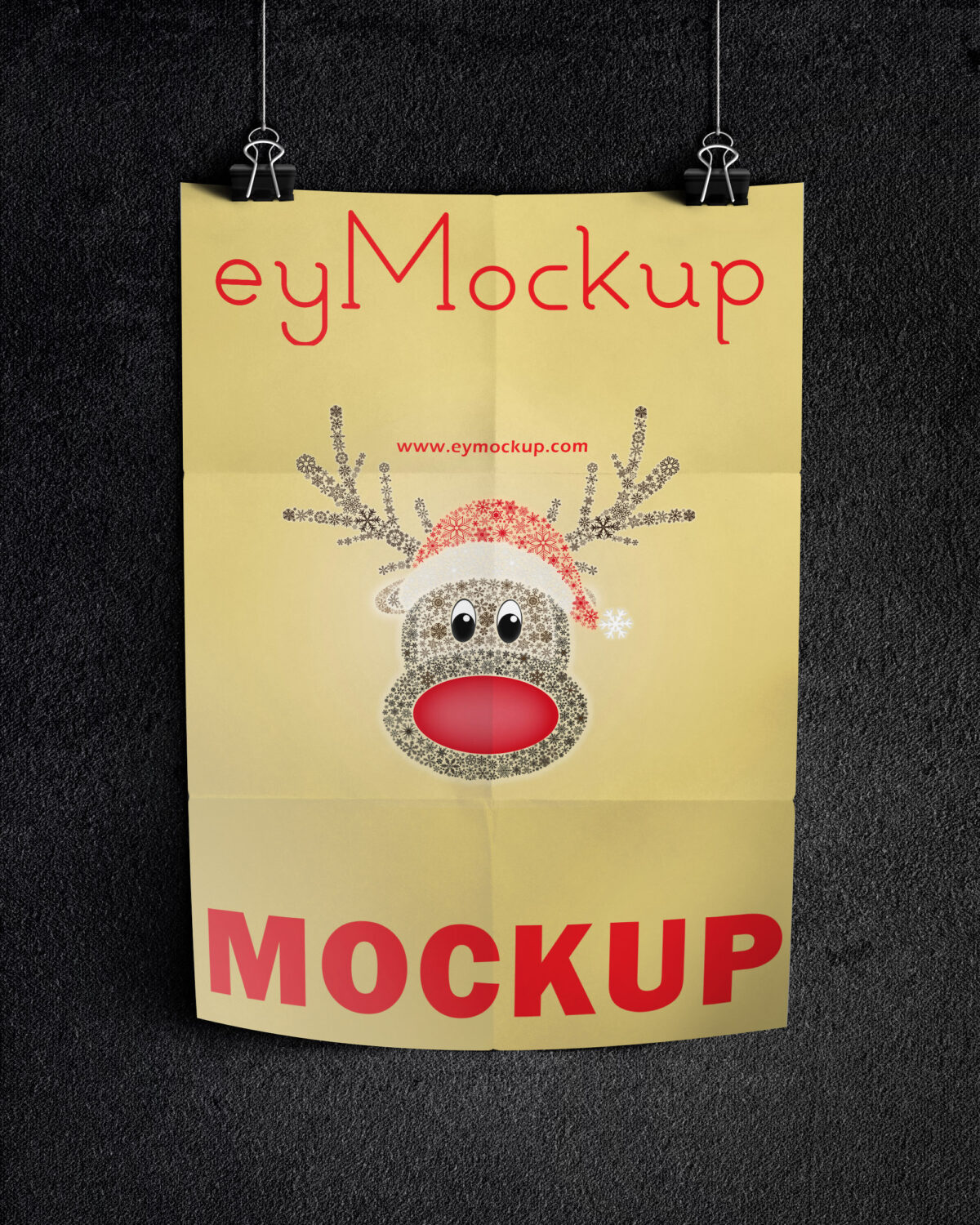 Beautiful Dark Poster Mockup
