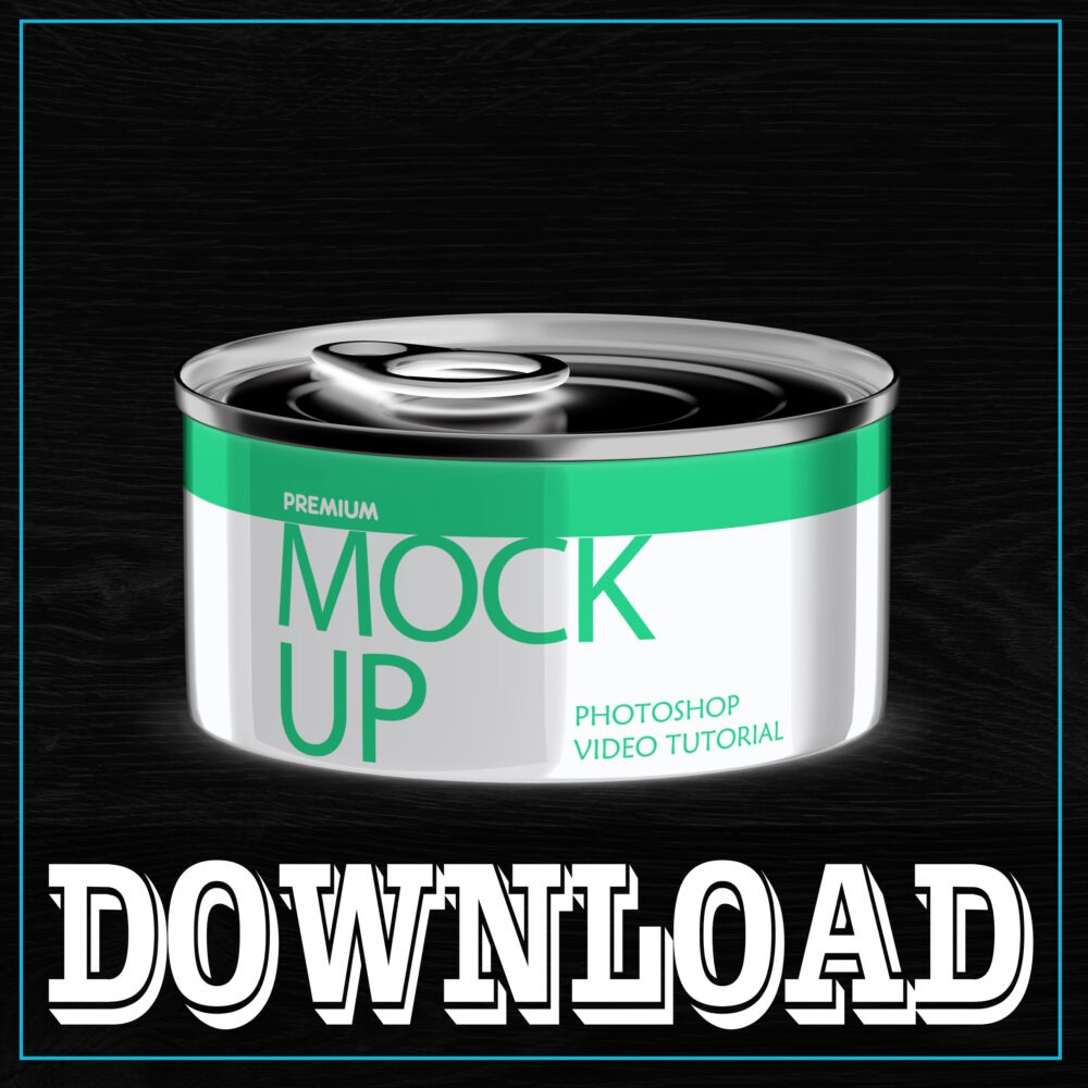 Download Paint Can Mockup