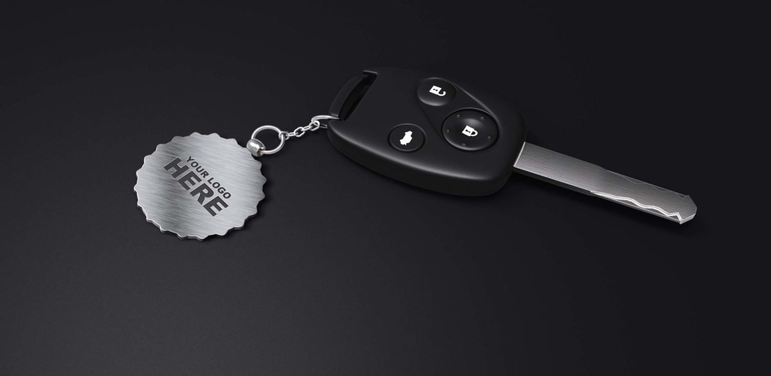 key mockup psd