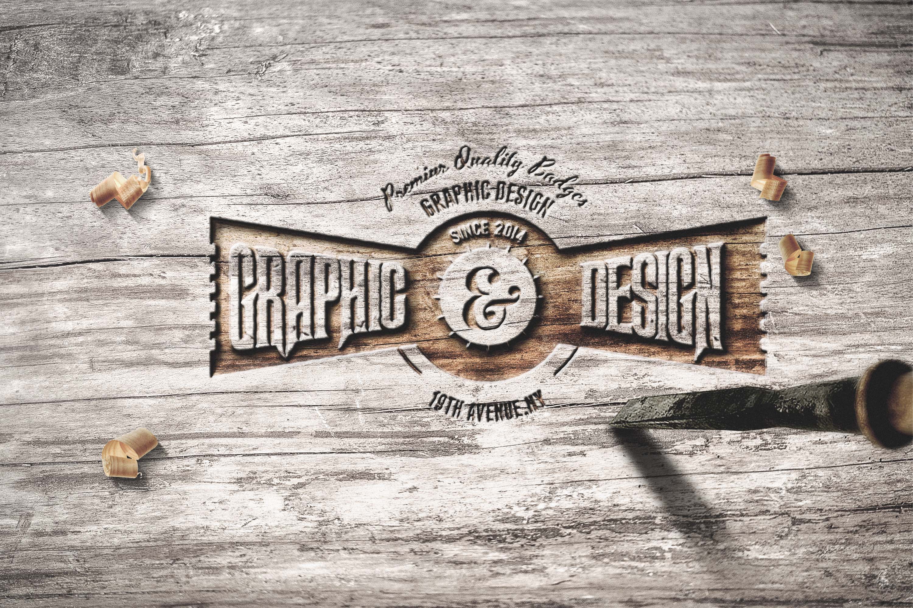 Download Free Vintage Logo Mockup Free Download Mockup PSD Mockup Templates