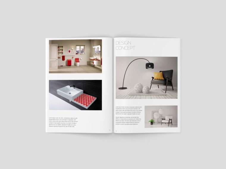 Magazine Brochure Mockups