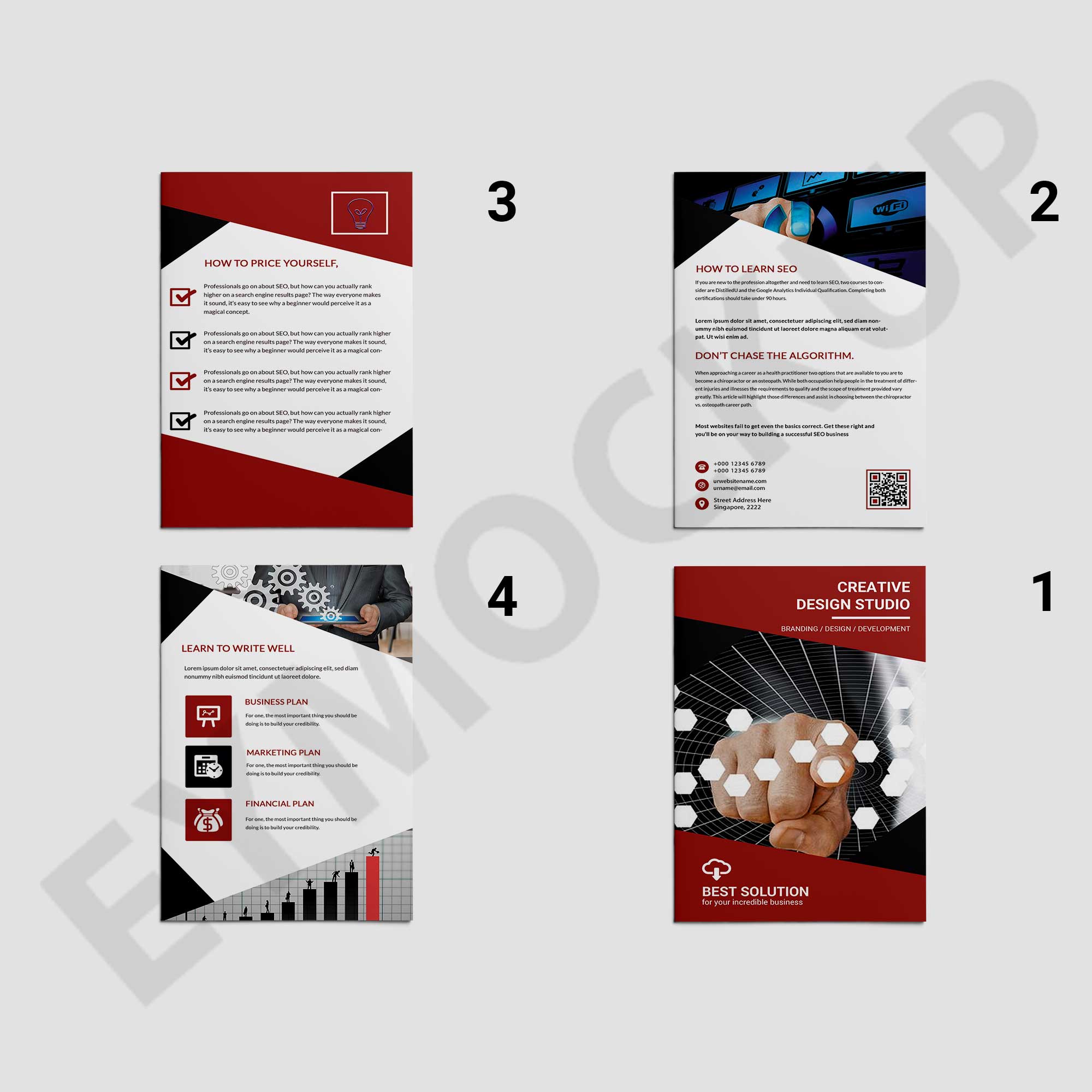 Design Bi-Fold Brochure