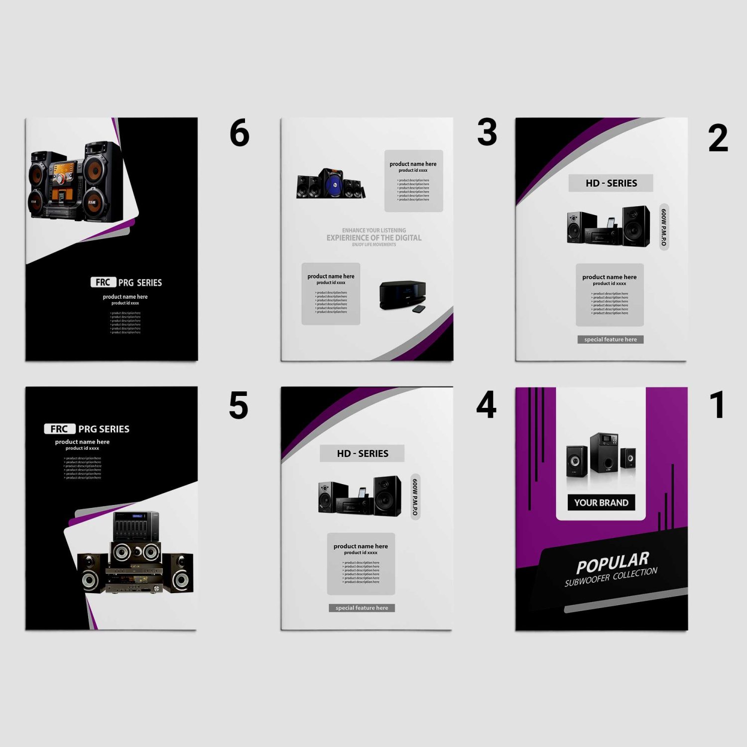 Premium Music Brochure