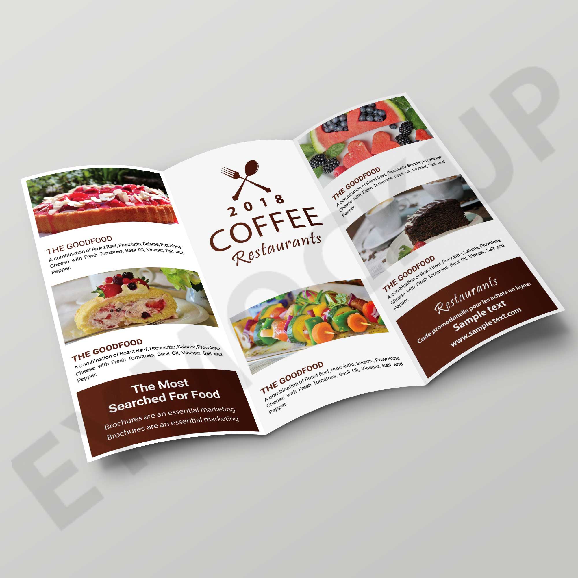 Coffee Tri-Fold Brochure