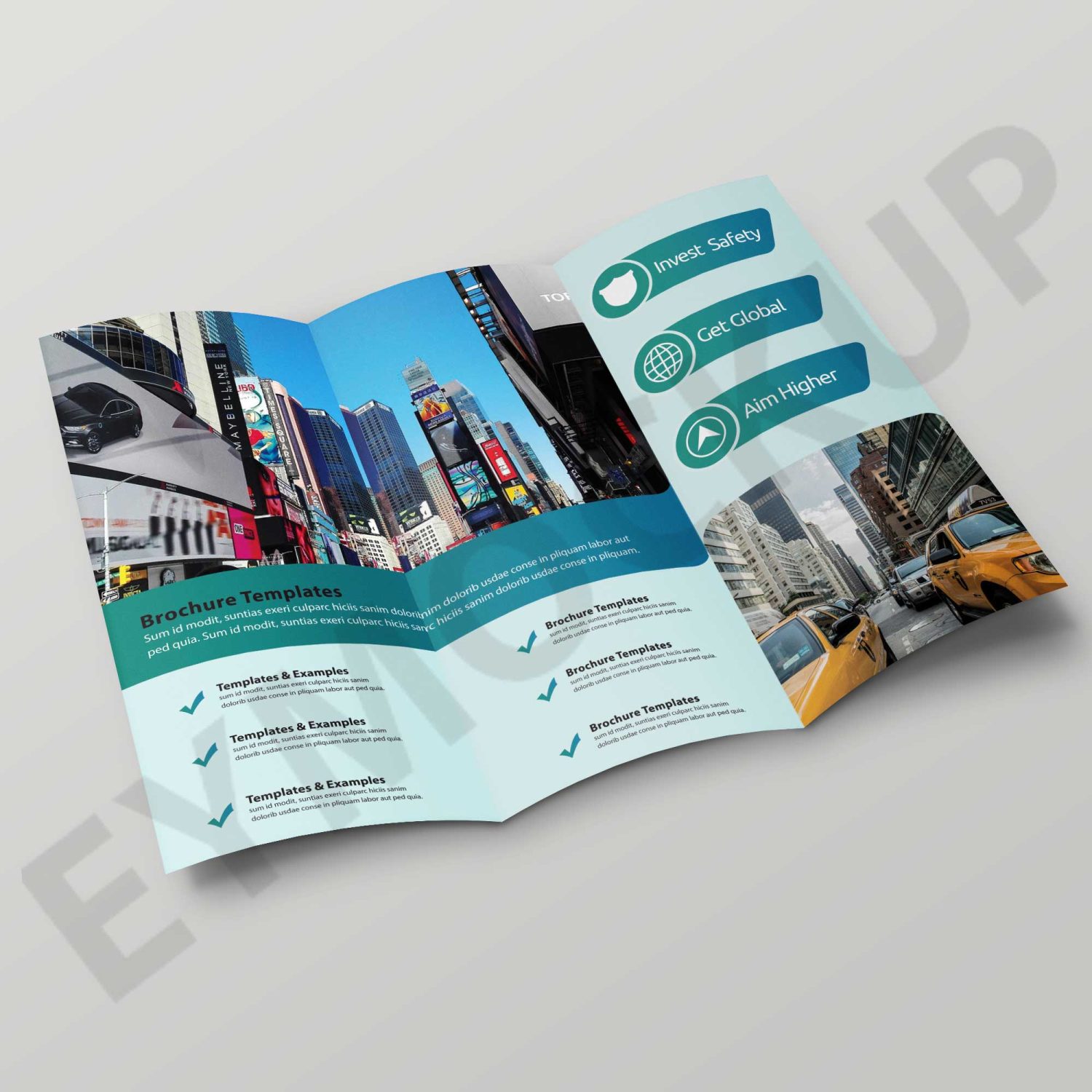 Clean Tri-Fold Brochure