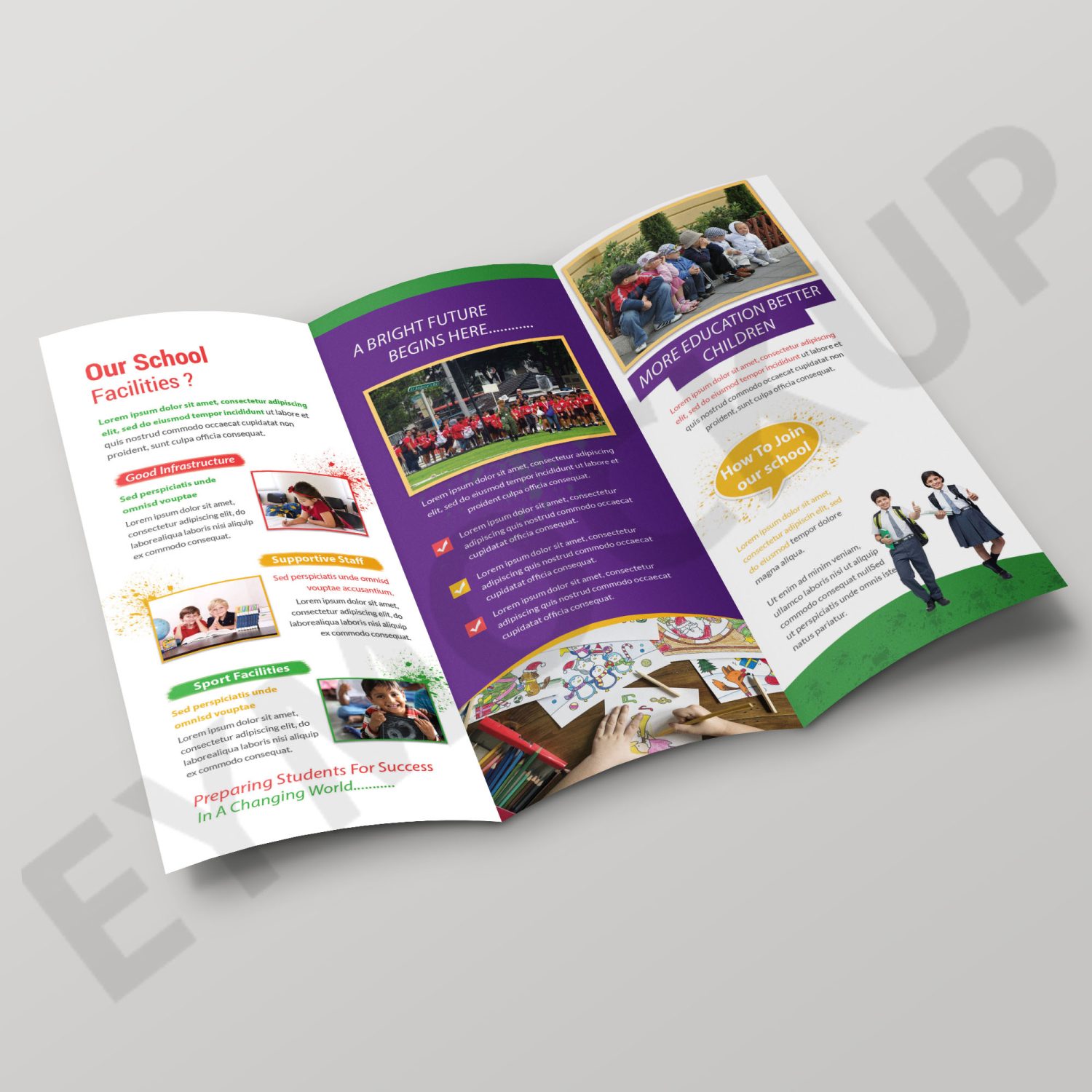 School Tri-Fold Brochure