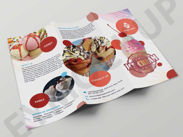 Beautiful Tri-Fold Brochure Template