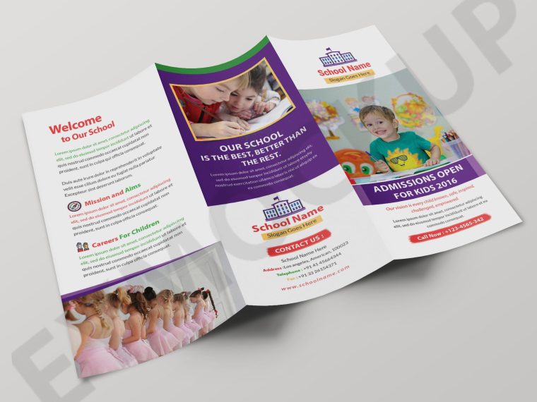 School Tri-Fold Brochure