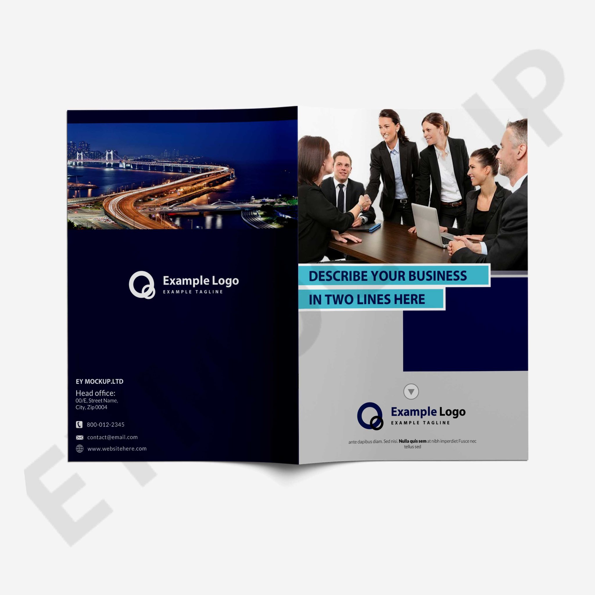 Business PSD Brochure