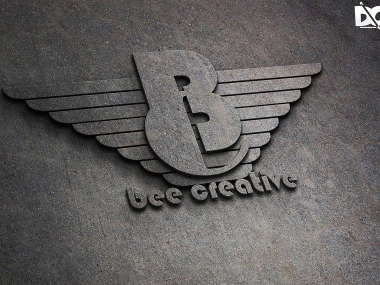Concrete Surface Logo Mock-up