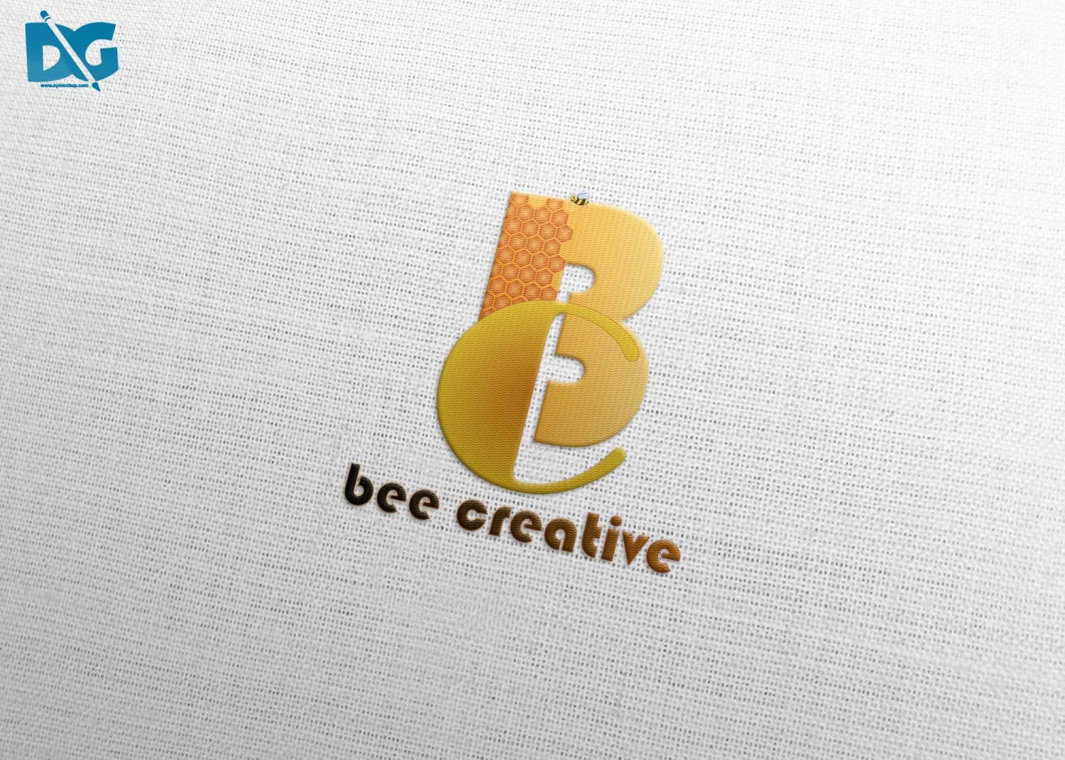 Stitched logo Mockup 2018