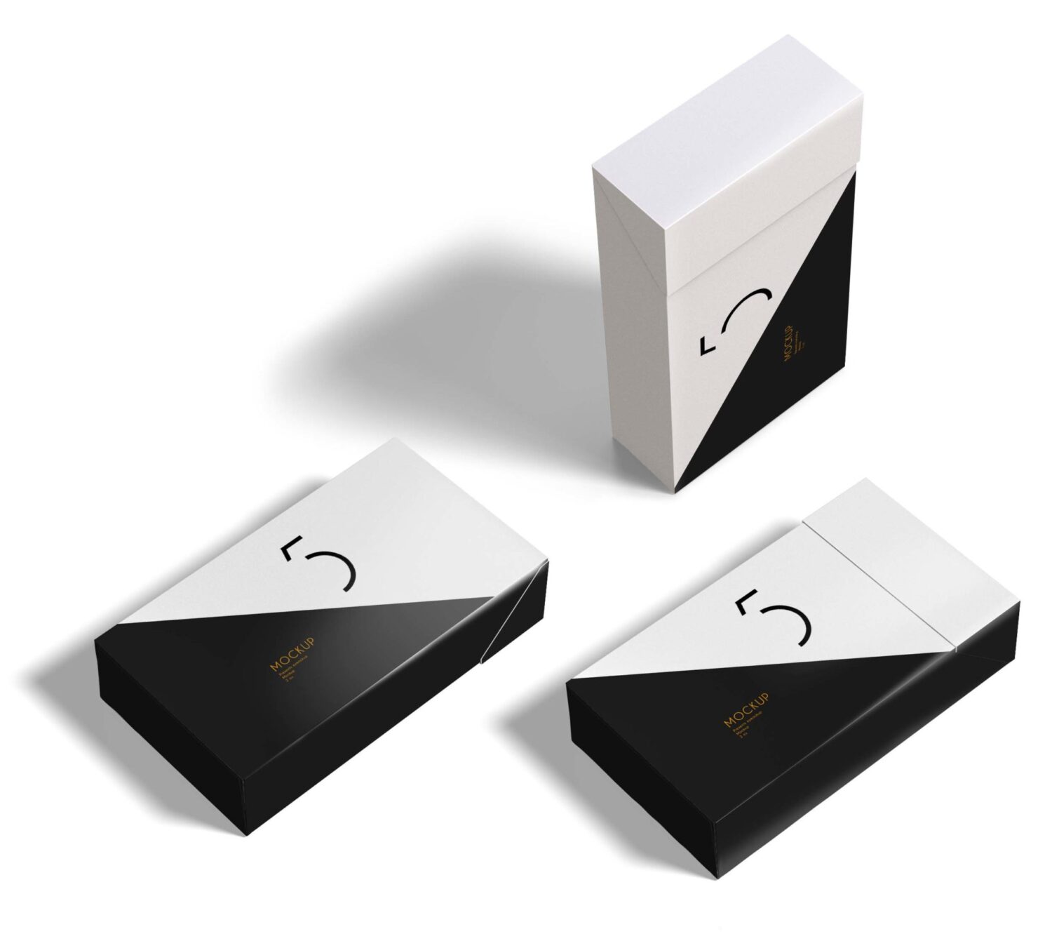 3D Box Package Mock-up