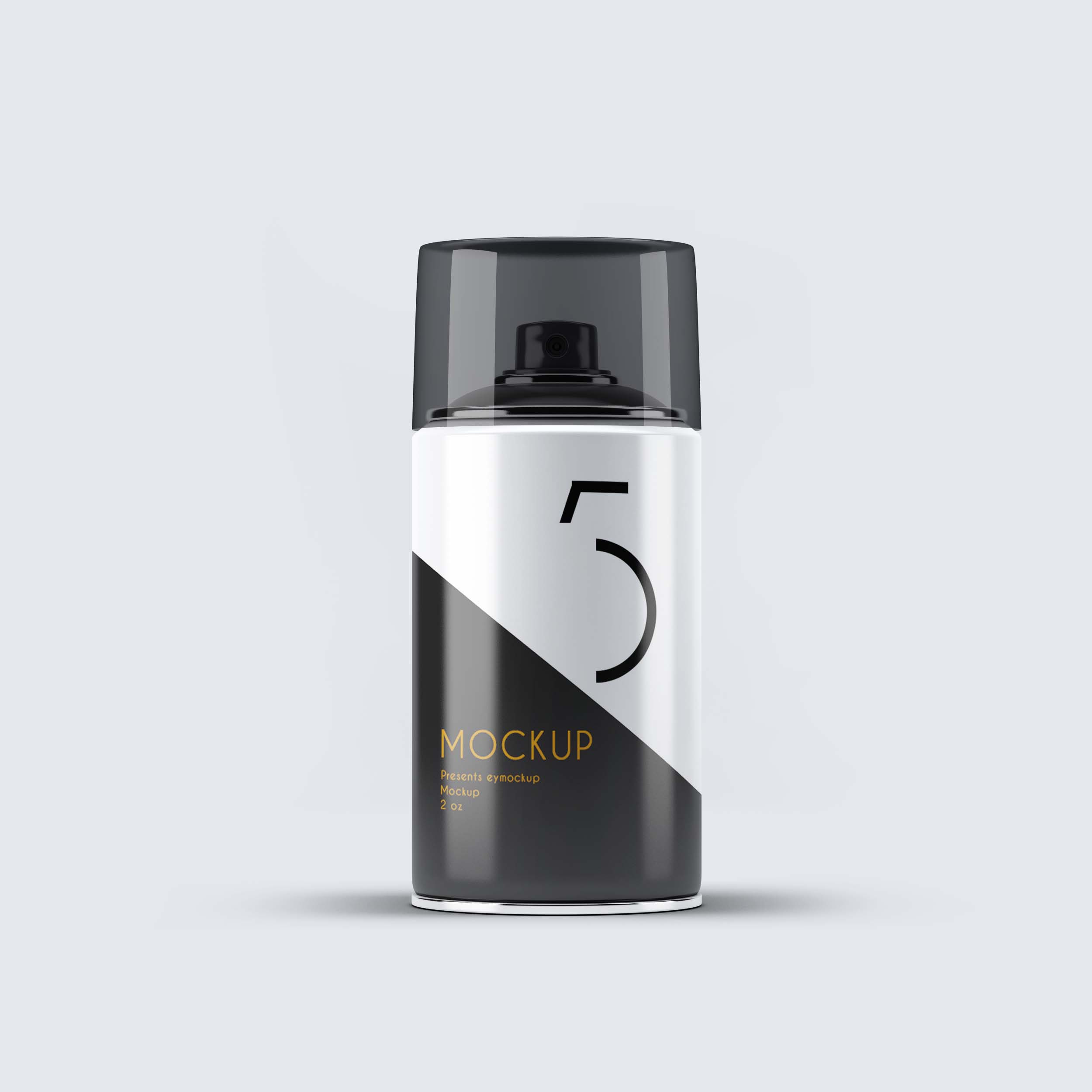 Download Small Bottle Spray Can Mock Up