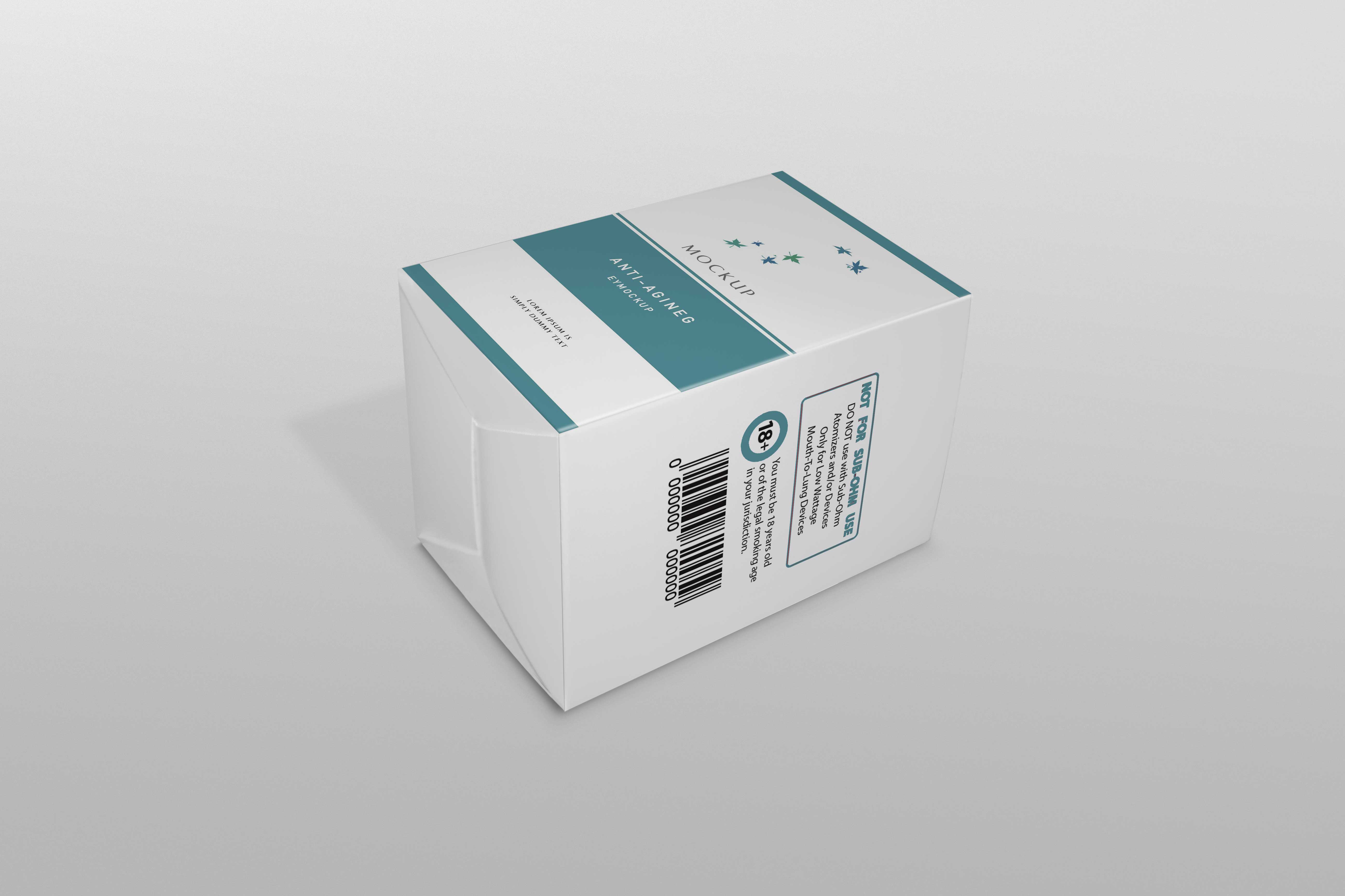 Download New Black Box Packaging Mockup | eyMockup