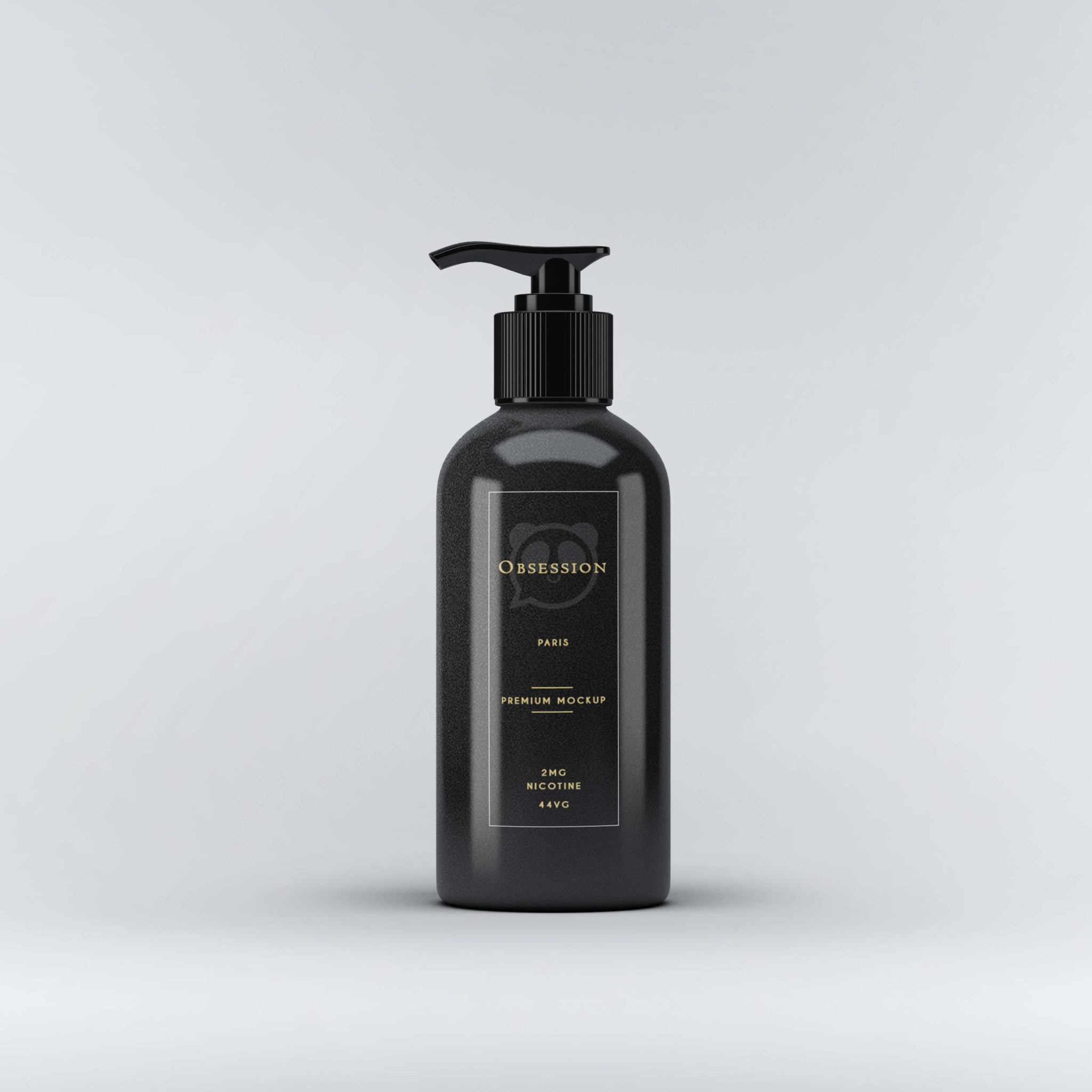 Download Portable Hand Wash Dispenser Bottle Label Mockup