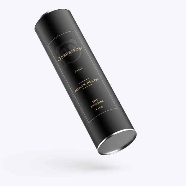 Download Steel Can Beer Label Mockup