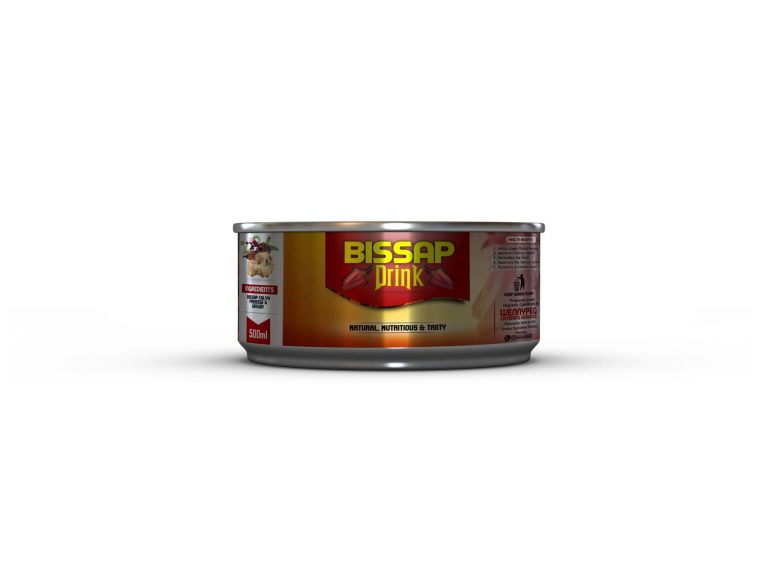 Food Steel Can Mockup