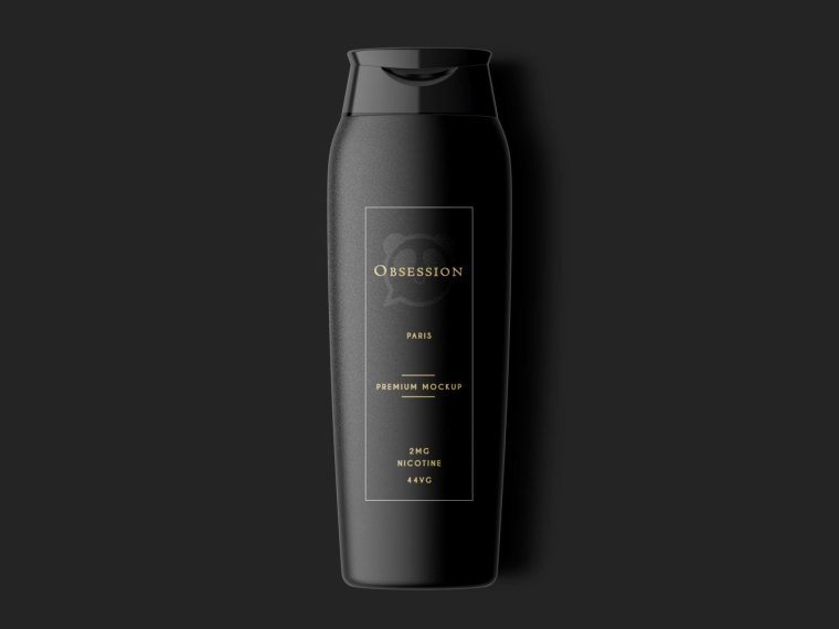 Sholder Shampoo Bottle Mockup