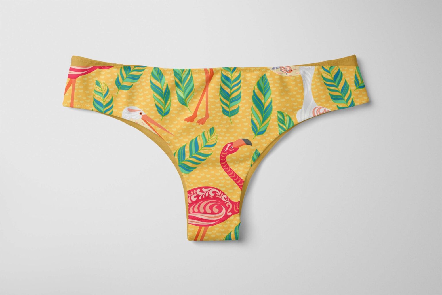 Download New Flat Panties Design Mockup