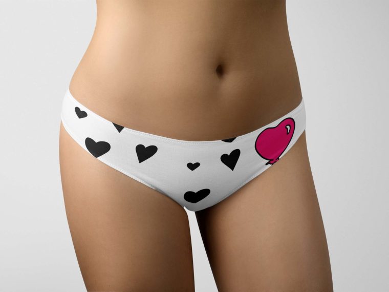 Panties Design Mockup