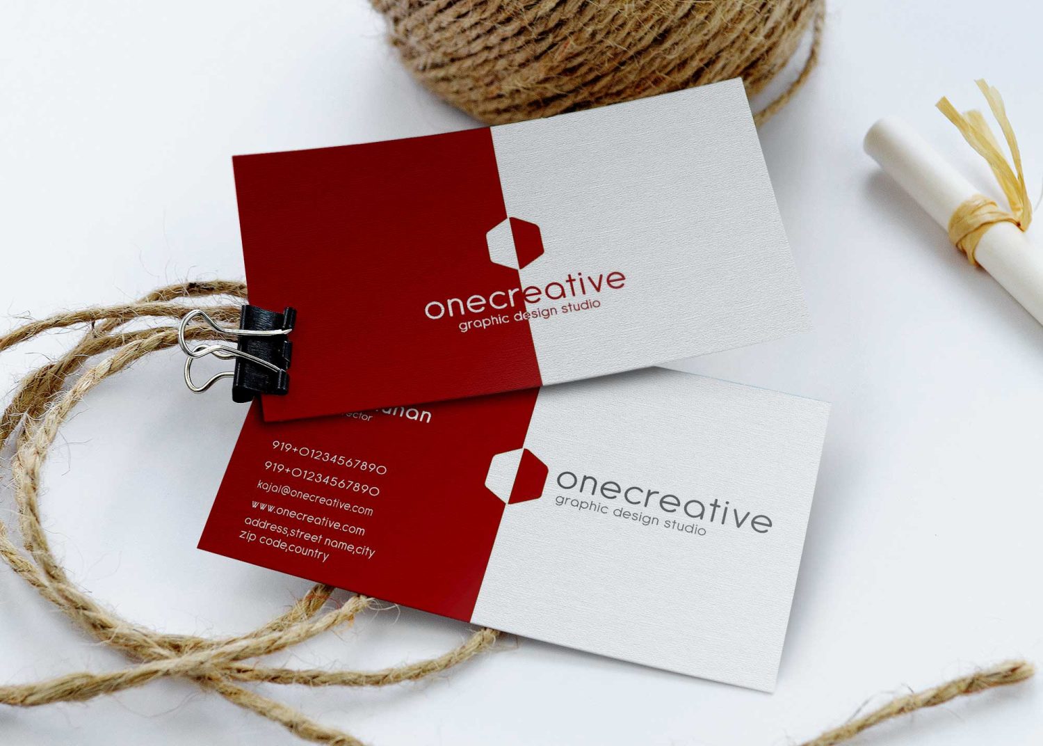 Business Cards Presentation Mockups 2018