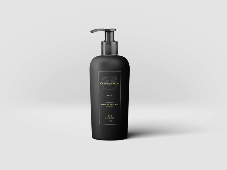 Dettol Hand Wash Bottle Label Mockup