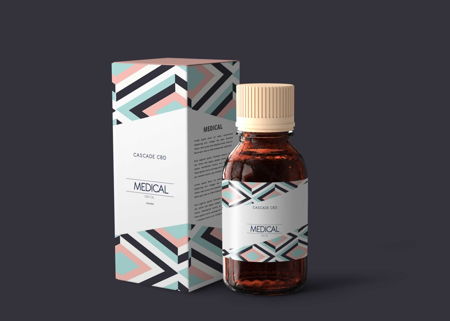 Bottle Packaging Mockup