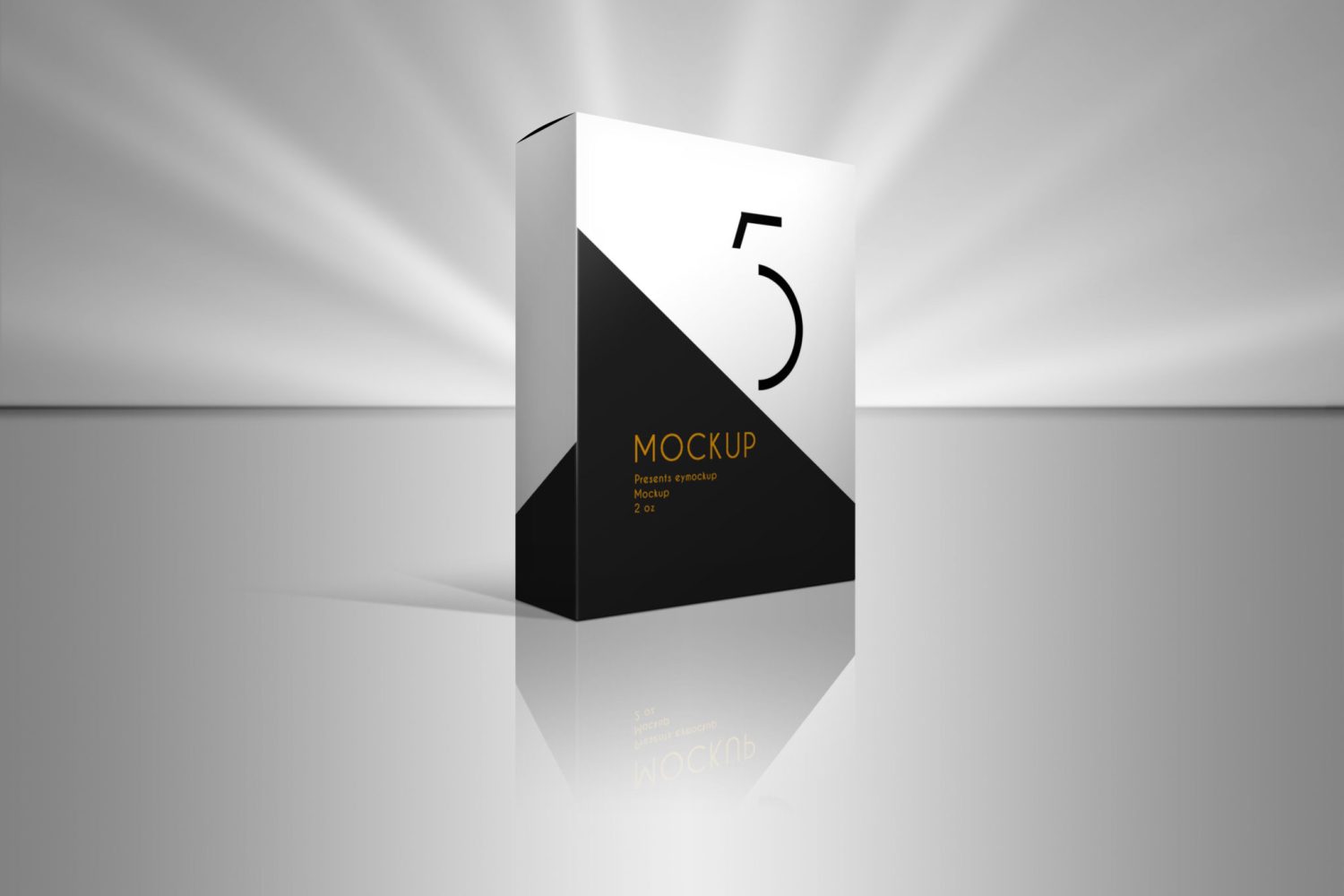 New Shine Box Packaging Mockup