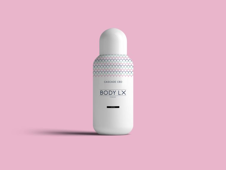 Beauty Spray Bottle Label Mockup