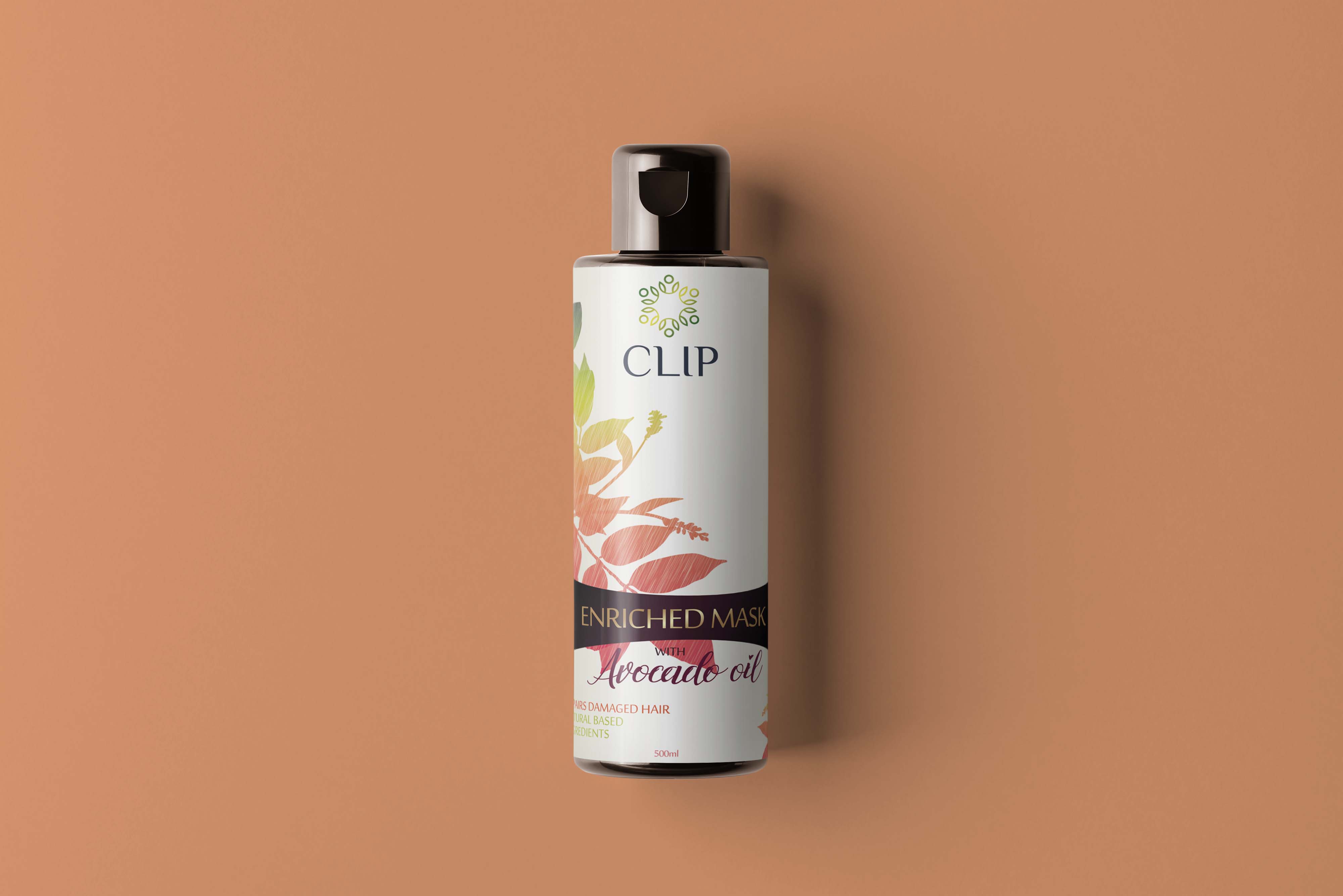 Download Hair Shampoo Bottle Label Mockup | eyMockup