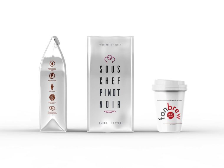 New Silver Packaging Label Mockup