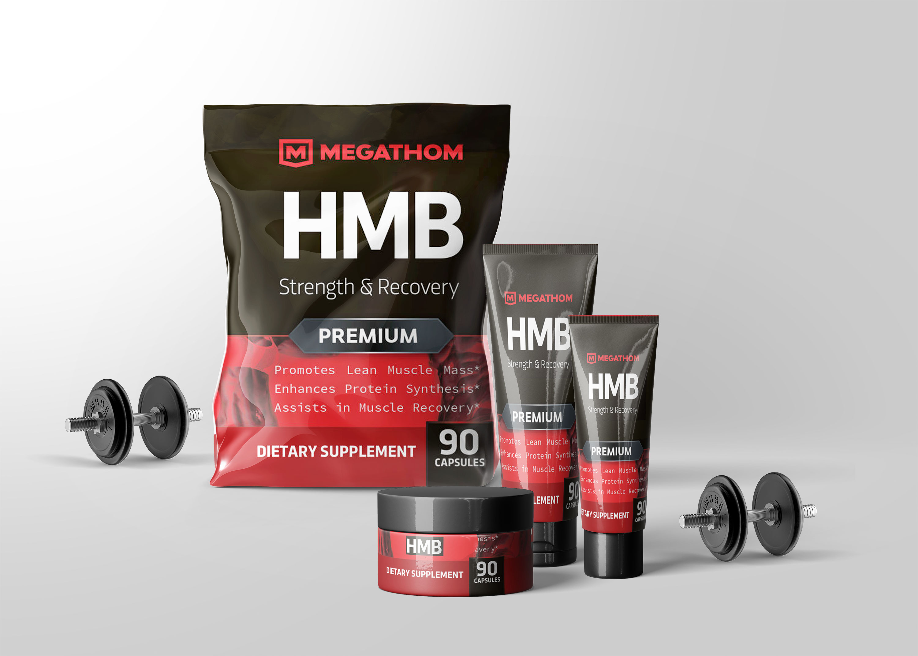 Download Gym Supplement Powder Packaging Mock up | eyMockup