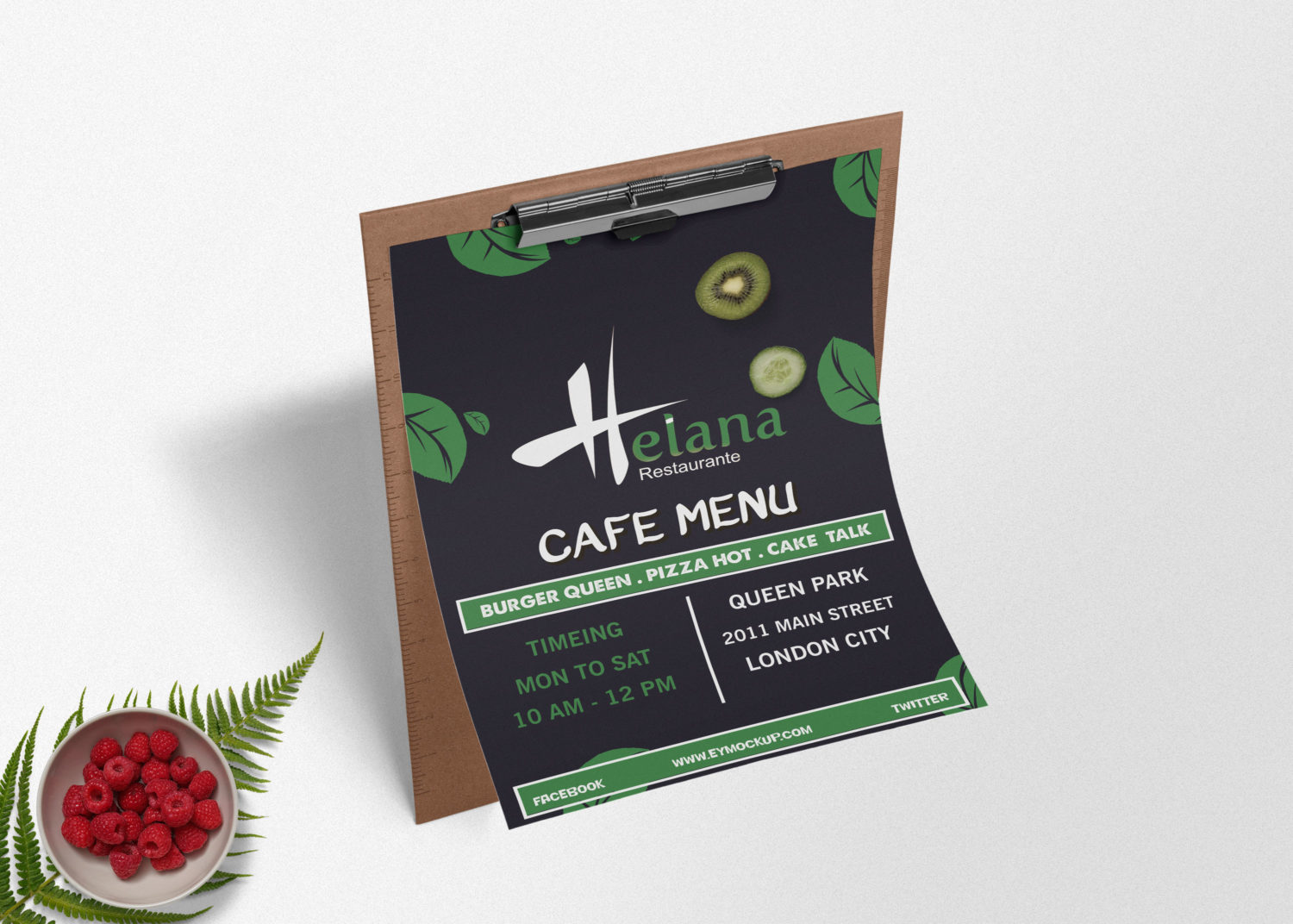 Download New A4 Paper Flyer Mockup | eyMockup