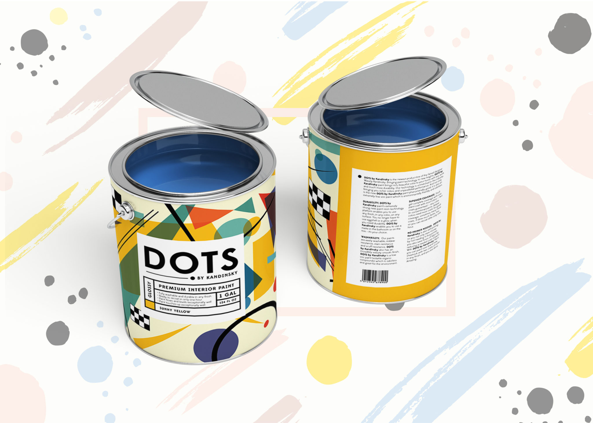 Paint Can PSD Mockup