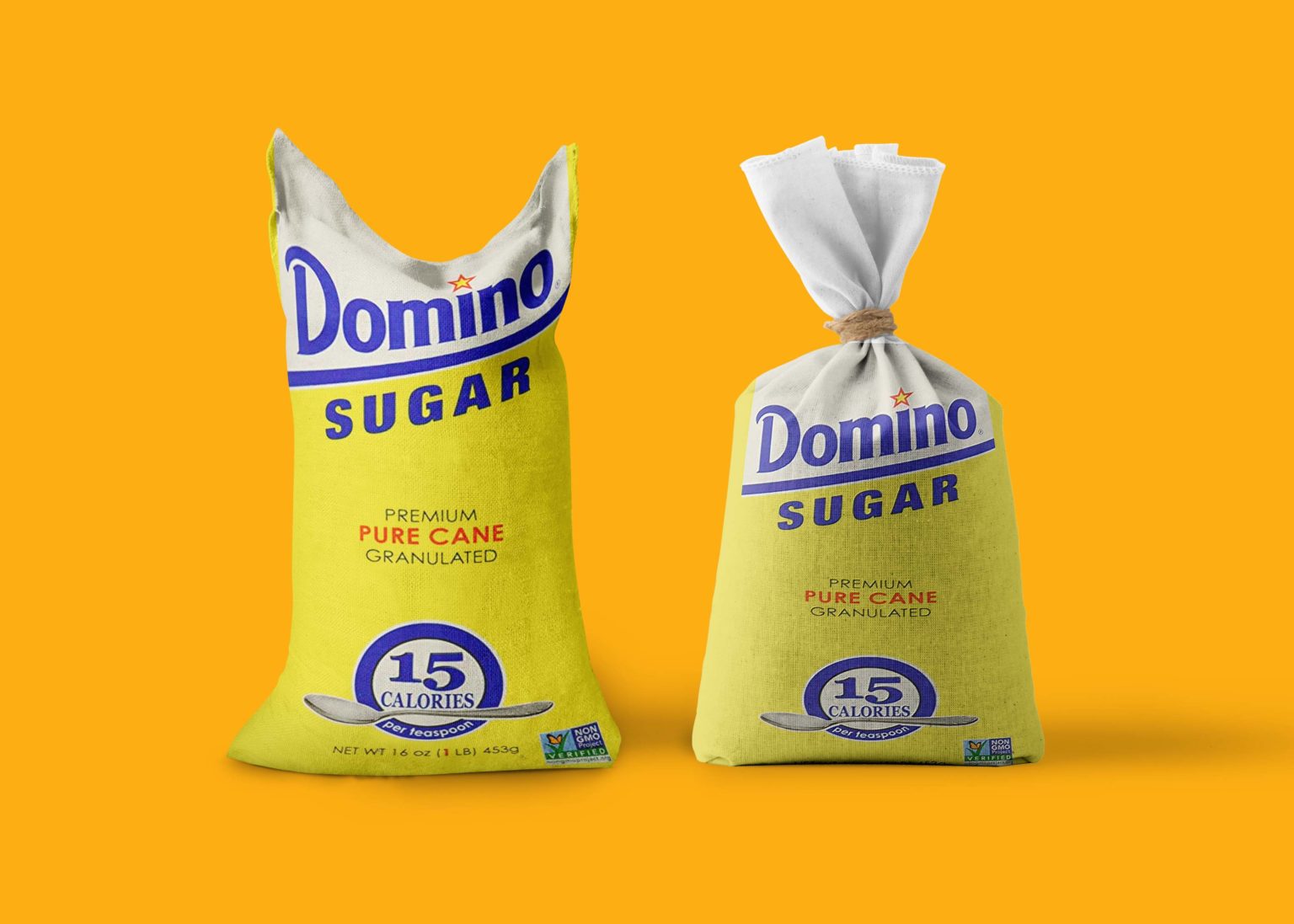 Sugar Sack Packaging Mockup