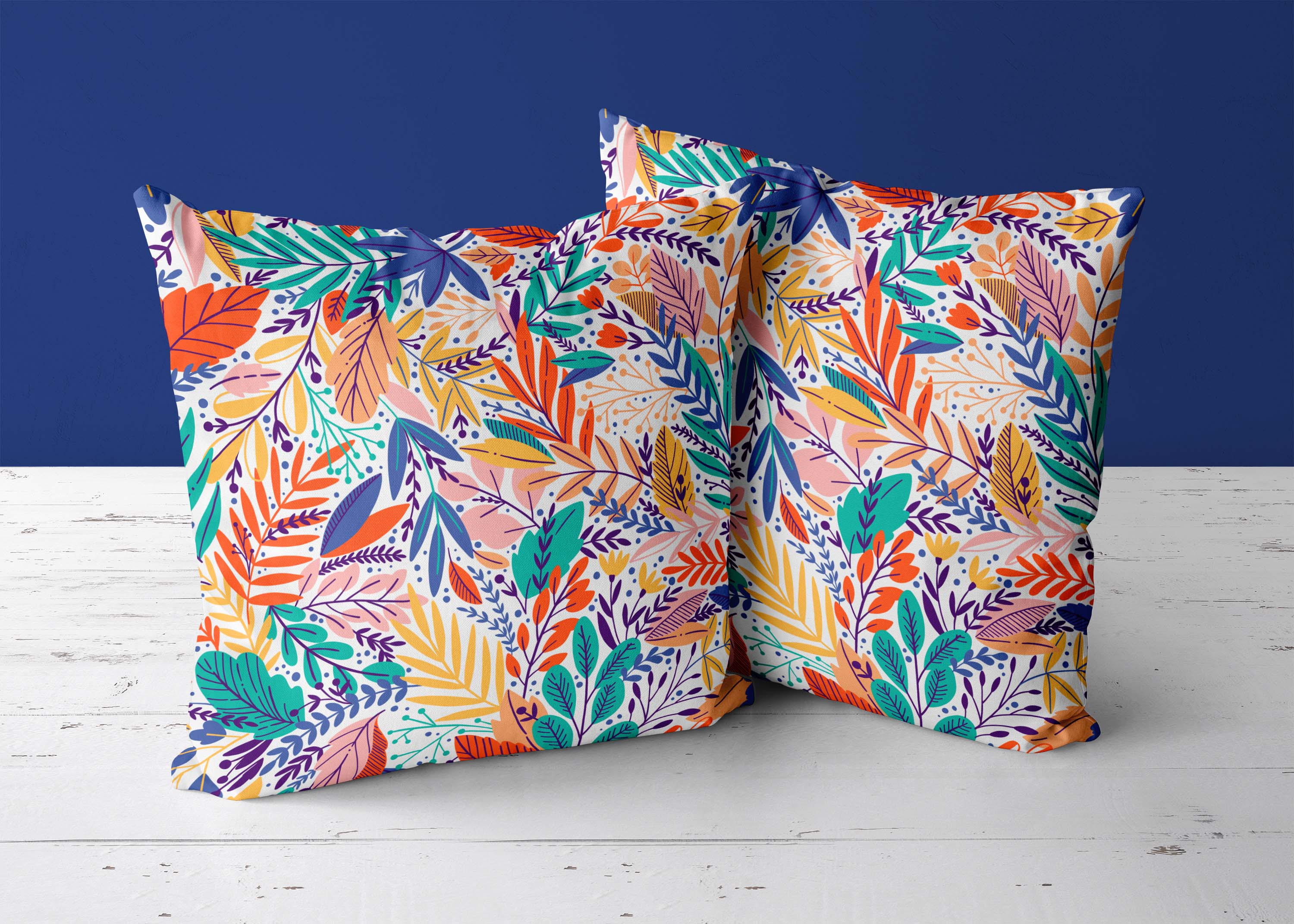 Beautiful Square Pillow Designs Mockup eyMockup