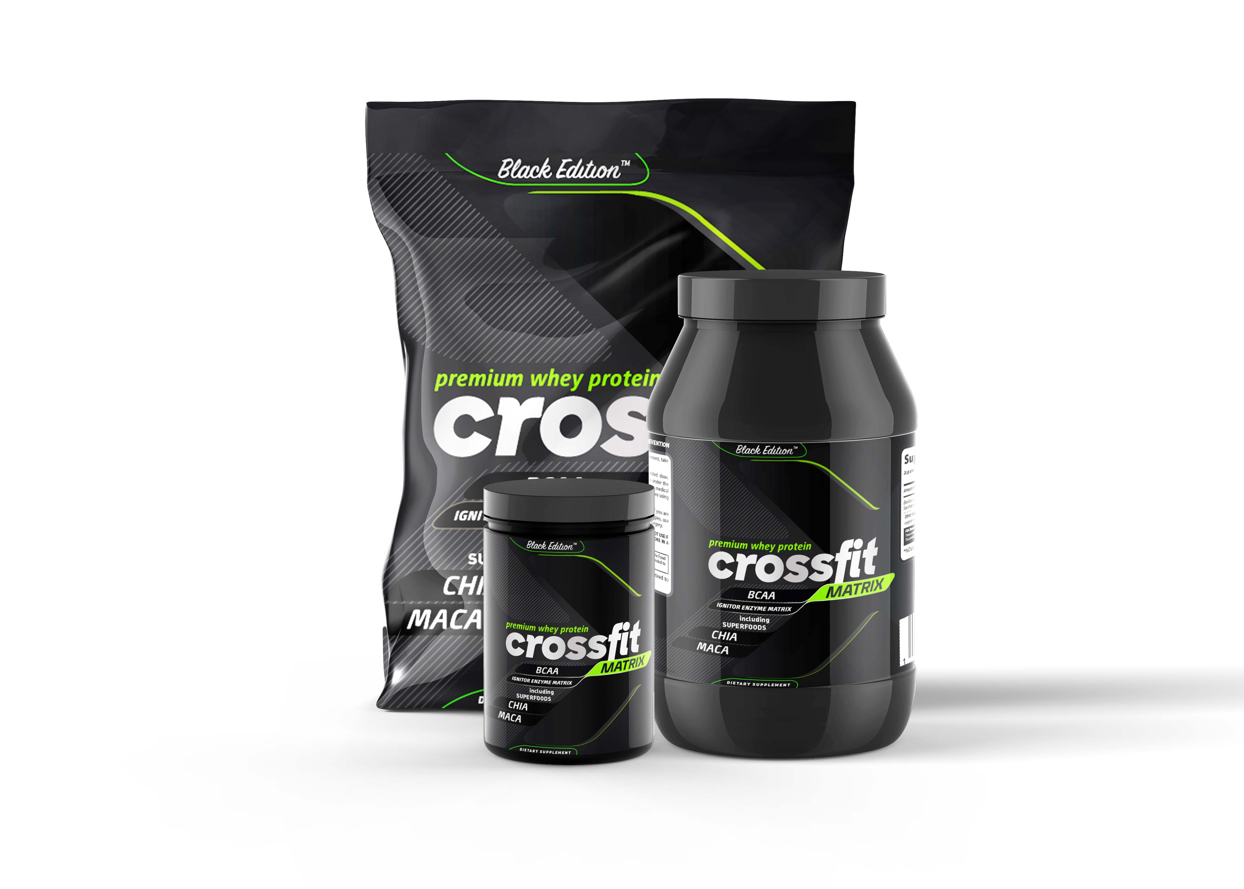 Download Cross Fit Gym Supplement Branding Mockup