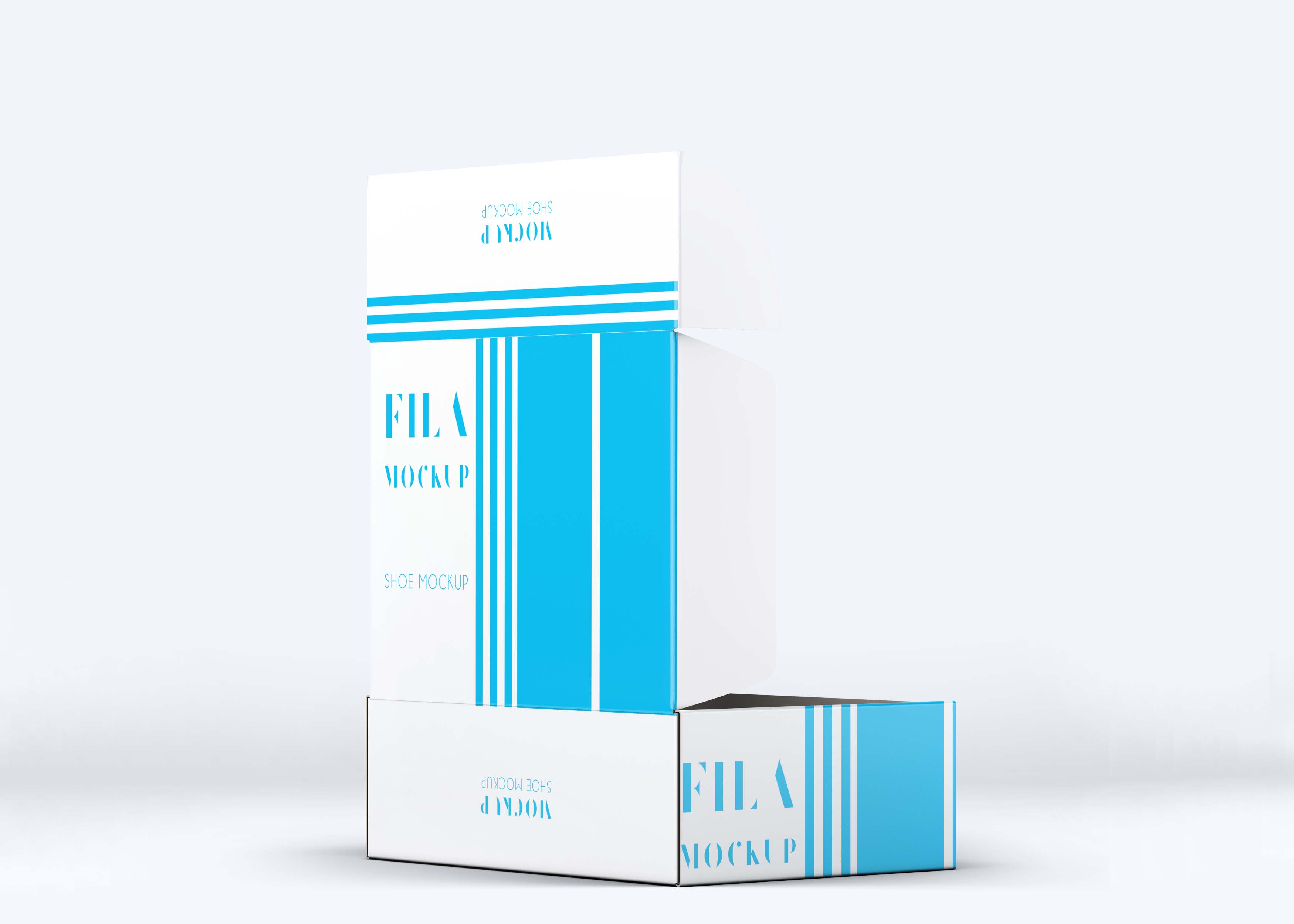 Download Modern Foldable Lock Carton Packaging Mockup | eyMockup