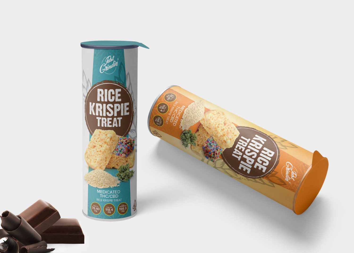 Card Board Roll Mockup