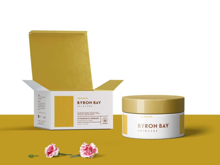 Box Cream Packaging Mockup