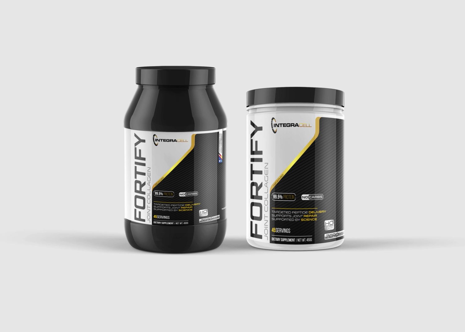 Download Premium Black Whey Protein Label Mockup