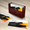 Business Card Presentation Mockup