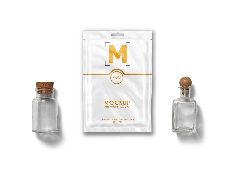 Sachet Pouch Packaging Mockup