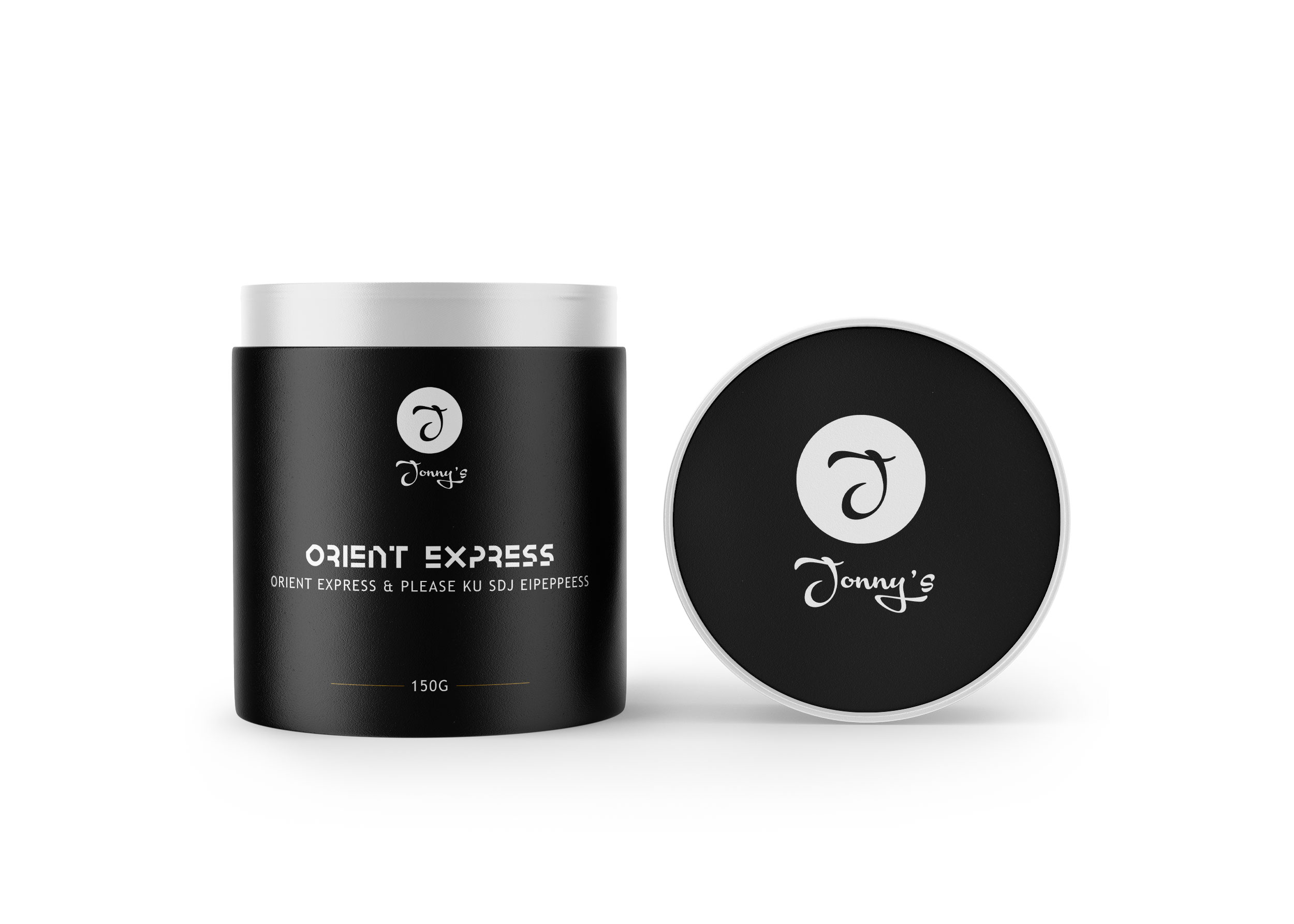 Download Round Cosmetic Cream Plastic Jar Mockup
