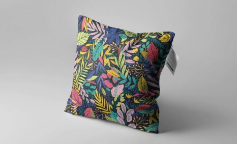 Sofa Pillow Design Mockup