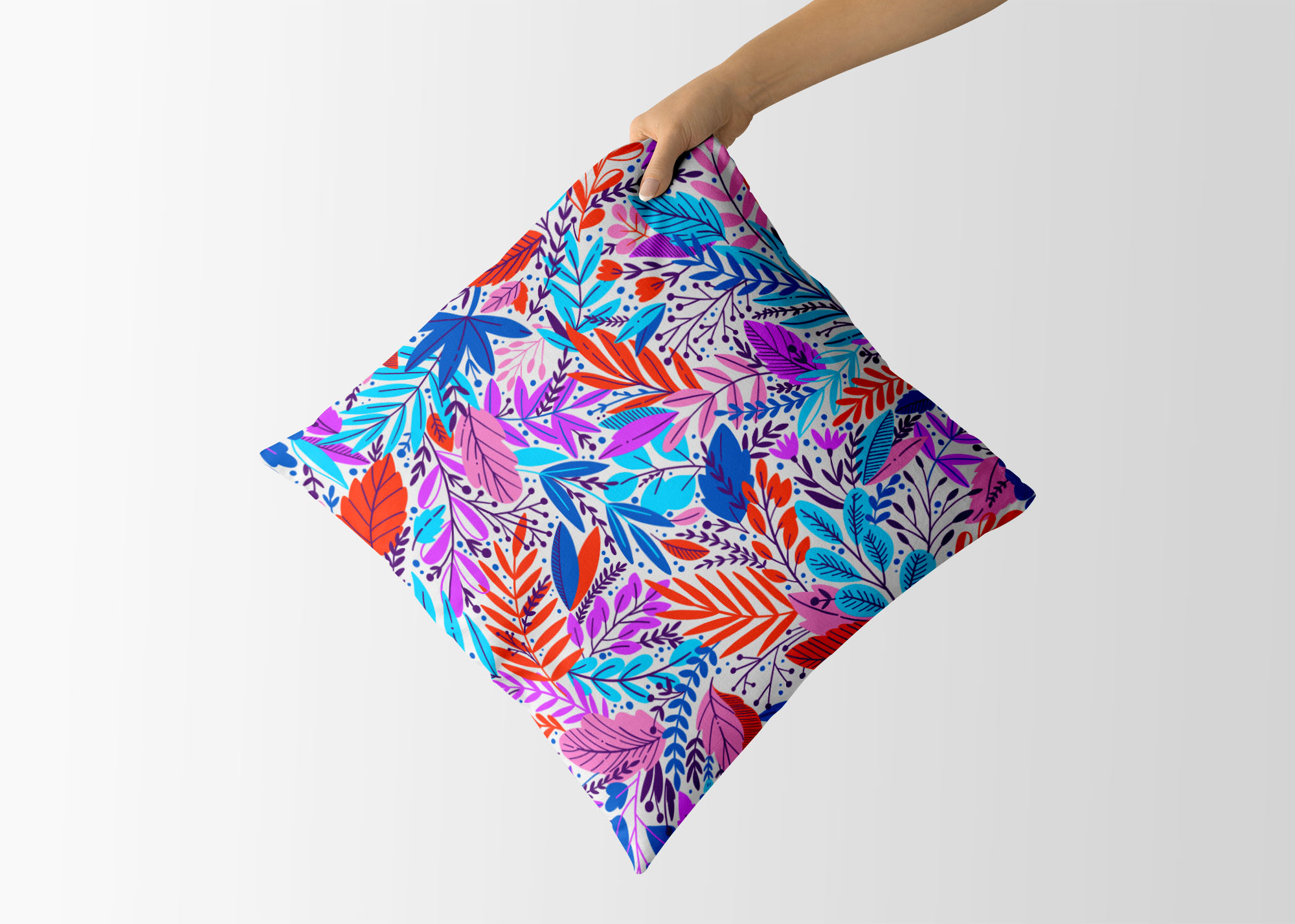 Sofa Pillow Design Mockup