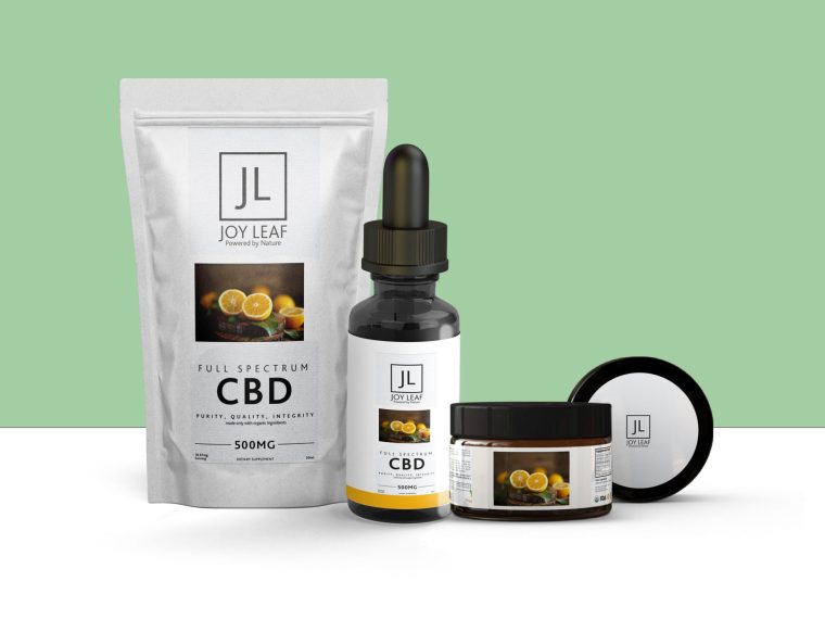 Amber Dropper Full Packaging Mockup