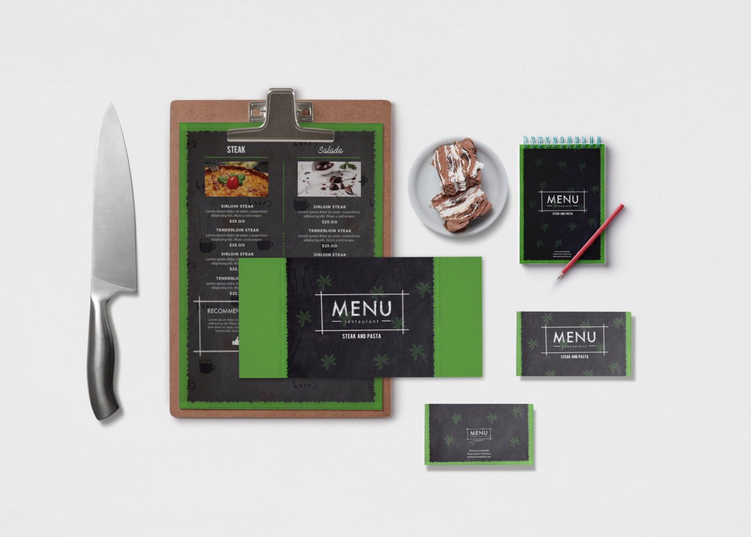Kitchen Branding Mockup